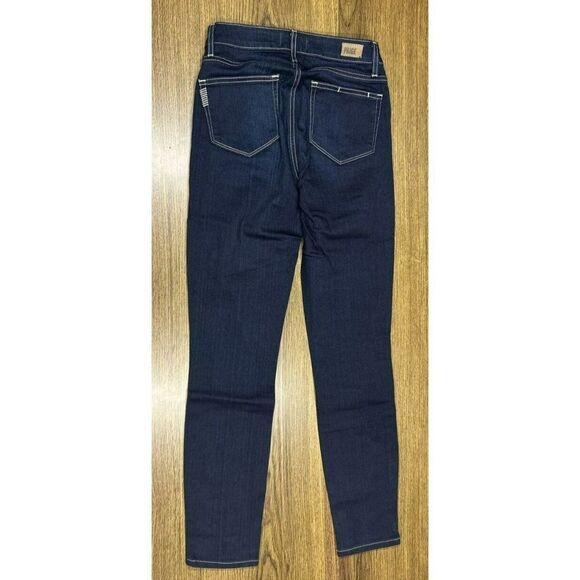 PAIGE JEANS WOMENS size 25  HOXTON ANKLE Denim Daily Stretch Slim Fit NWOT - Picture 2 of 11